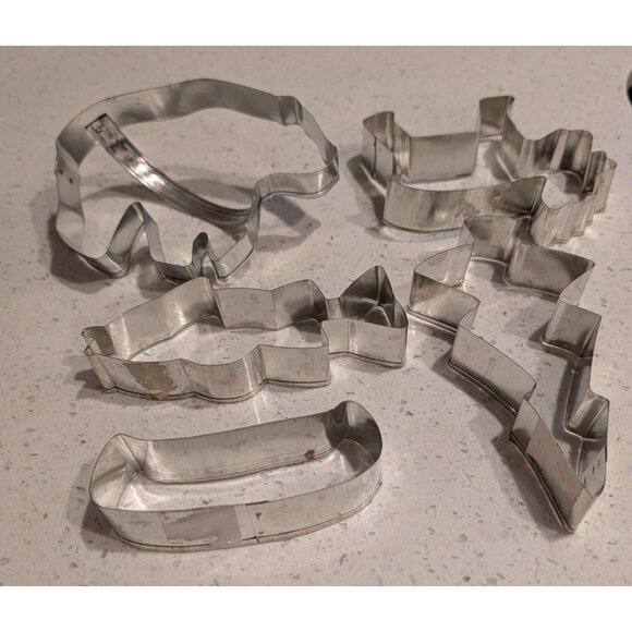 Whimsical Forest Adventure Cookie Cutter Set Stainless Steel Baking Tools - Picture 7 of 8